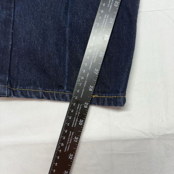 Levi’s 505 Blue Dark Wash Straight Leg Relaxed Fit Jeans Men’s W38 L29 - Picture 6 of 6